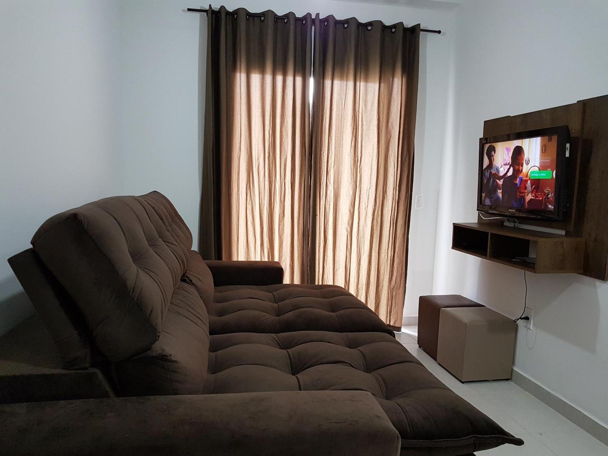 Apartamento Praia Grande Ubatuba Com Churrasqueira Privativa Rum bild